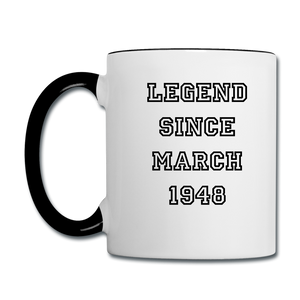 Legend 1948 Contrast Coffee Mug - Riri Marie    Contrast Coffee Mug SPOD Riri Marie 