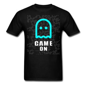 Game on Men's T-Shirt gamers tee - black