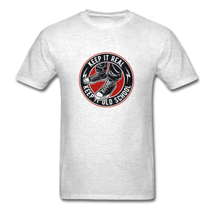 Keep it real Men's T-Shirt - Riri Marie light heather grey / S light heather grey S Men's T-Shirt SPOD Riri Marie 