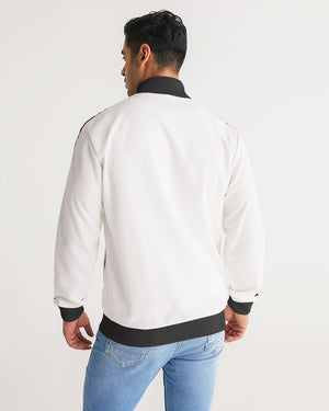 riiii Men's Stripe-Sleeve Track Jacket