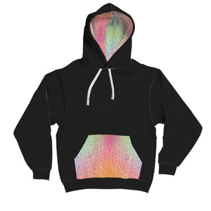 Custom design colorful hoodie - Riri Marie    AOP Contrast Hoodie wc-fulfillment Riri Marie 