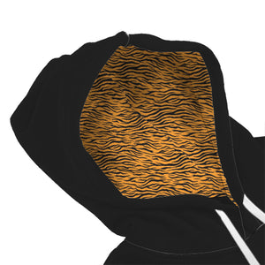 Custom designed animal print hoodie - Riri Marie    AOP Contrast Hoodie wc-fulfillment Riri Marie 