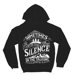Custom designed silence hoodie - Riri Marie    AOP Hoodie wc-fulfillment Riri Marie 