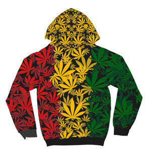 Custom designed leaf hoodie - Riri Marie    AOP Hoodie wc-fulfillment Riri Marie 
