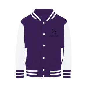 Riri Marie Varsity Jacket - Riri Marie Purple / White / XS Purple / White XS Apparel alloverprint.it Riri Marie 