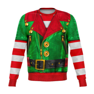 sons of santa holiday christmas ugly elf sweater