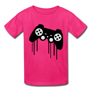 Kids' T-Shirt gamer controller - Riri Marie fuchsia / S fuchsia S Kids' T-Shirt SPOD Riri Marie 
