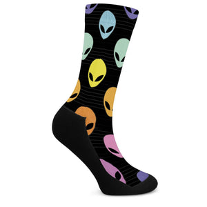 Alien Invasion - Crew Socks
