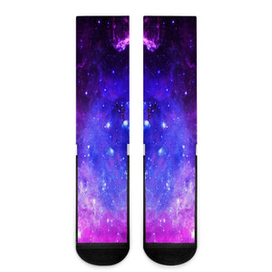 Pink Galaxy - Crew Socks