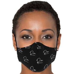 fashion face mask comes with 2 filters