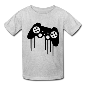 Kids' T-Shirt gamer controller - Riri Marie heather gray / S heather gray S Kids' T-Shirt SPOD Riri Marie 
