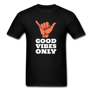 Good vibes only Men's T-Shirt - black