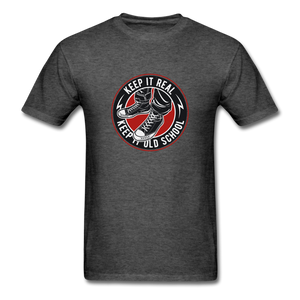 Keep it real Men's T-Shirt - Riri Marie heather black / S heather black S Men's T-Shirt SPOD Riri Marie 
