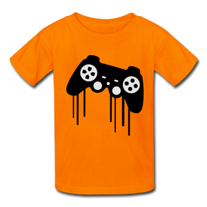 Kids' T-Shirt gamer controller - Riri Marie orange / S orange S Kids' T-Shirt SPOD Riri Marie 