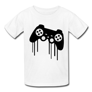 Kids' T-Shirt gamer controller - Riri Marie white / S white S Kids' T-Shirt SPOD Riri Marie 