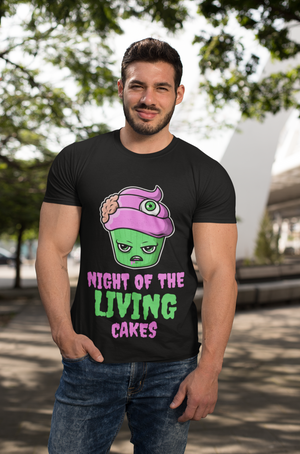 Night of the living cakes Men's T-Shirt tee