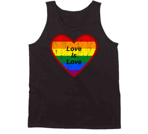 Love Is Love T Shirt - Riri Marie Tanktop / Black / Small Tanktop Black T-Shirt Tshirtgang Riri Marie 