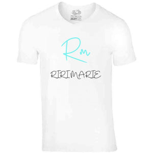 Riri T Shirt - Riri Marie V-Neck / White / Small V-Neck White T-Shirt Tshirtgang Riri Marie 