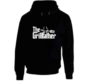 The Grillfather T Shirt - Riri Marie Hoodie / Black / Small Hoodie Black T-Shirt Tshirtgang Riri Marie 