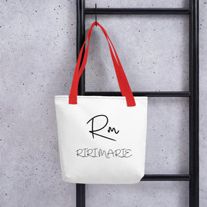 All-Over Print Tote - Riri Marie Red Red  TOTE BAG Riri Marie  Riri Marie 