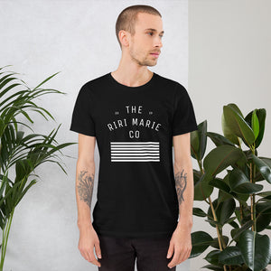 lined out black or blue Short-Sleeve Unisex T-Shirt - Riri Marie Black / S Black S  Riri Marie  Riri Marie 