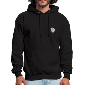 Men's Hoodie man without fear pullover sweater - black