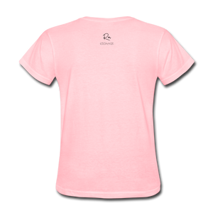 moon and back Women's T-Shirt tee - pink