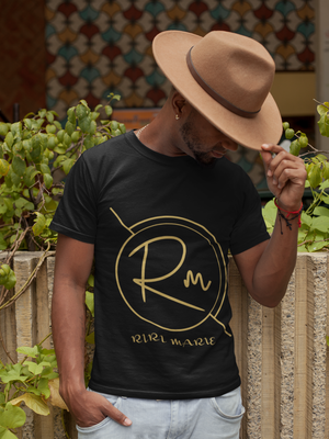 Master BLACK AND GOLD T-SHIRT Without Breaking A Sweat ...Short-Sleeve Unisex T-Shirt - Riri Marie     Riri Marie  Riri Marie 